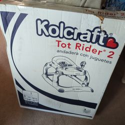 Tot Rider 2 And Fold Up Electric Baby Swing