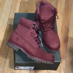 Timberland “pomegranate”