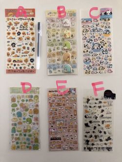 San x stickers
