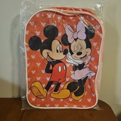 Mickey and Minnie Mouse Backpack Fast Forward New York #96434 16x12 Inch NEW