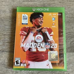 Madden 20 -  Xbox One 