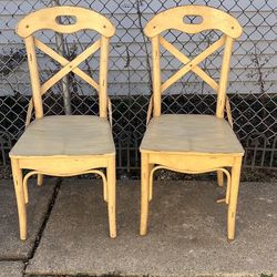 2 Antique Chairs 