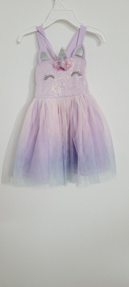 Cute Unicorn Dress Size 2t