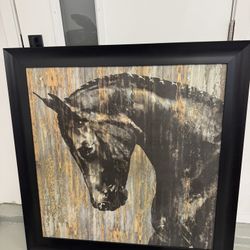 Horse Head Decor Art (x2)
