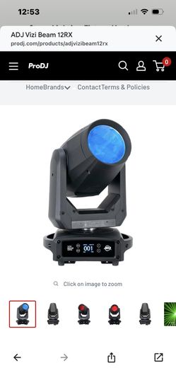 DJ ADJ Moving Light For Parts