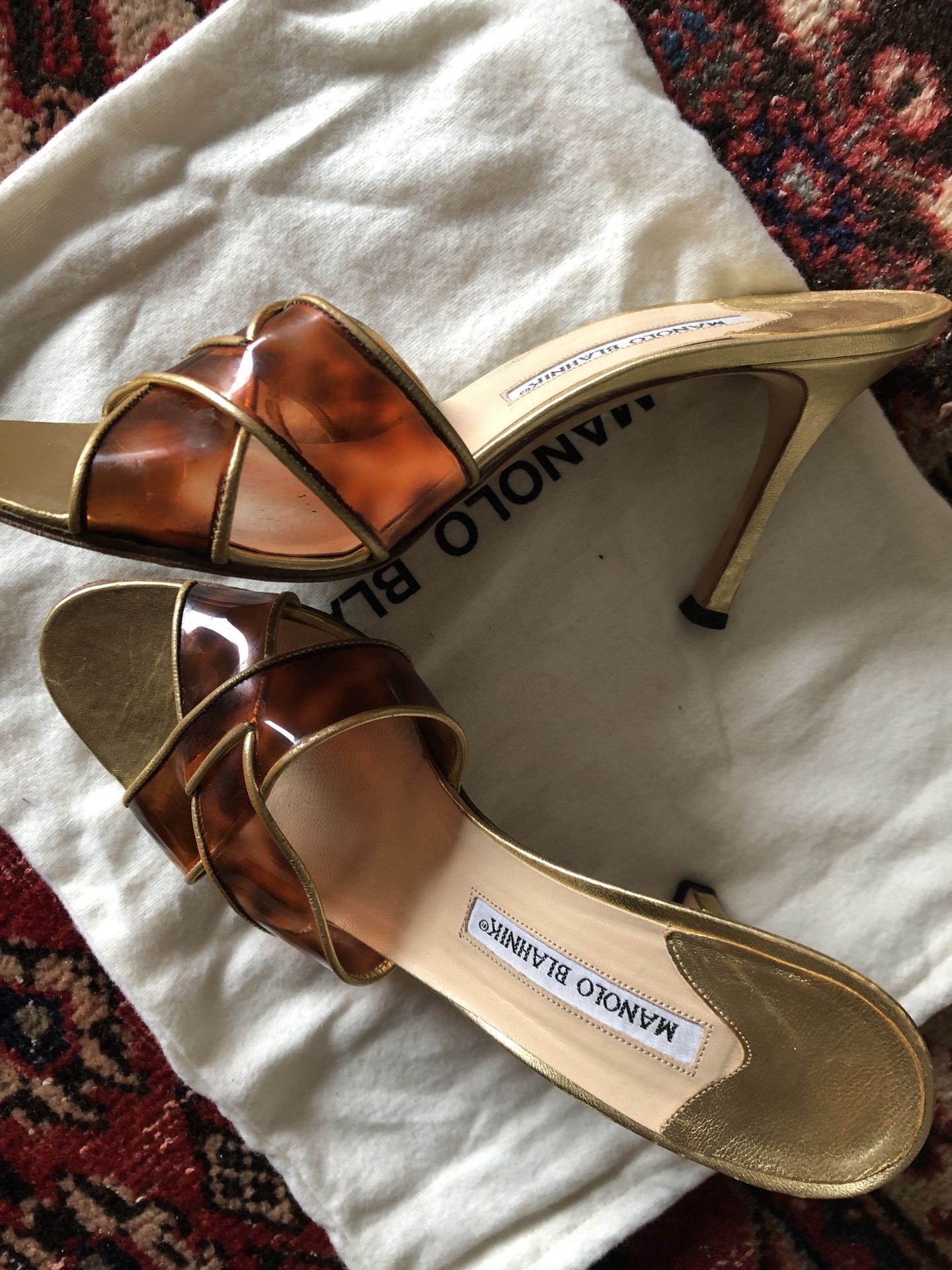 Manolo Bhahnik Heels 38.5 Gently Used 