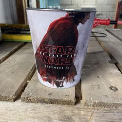 Star Wars The Last Jedi Popcorn Bucket