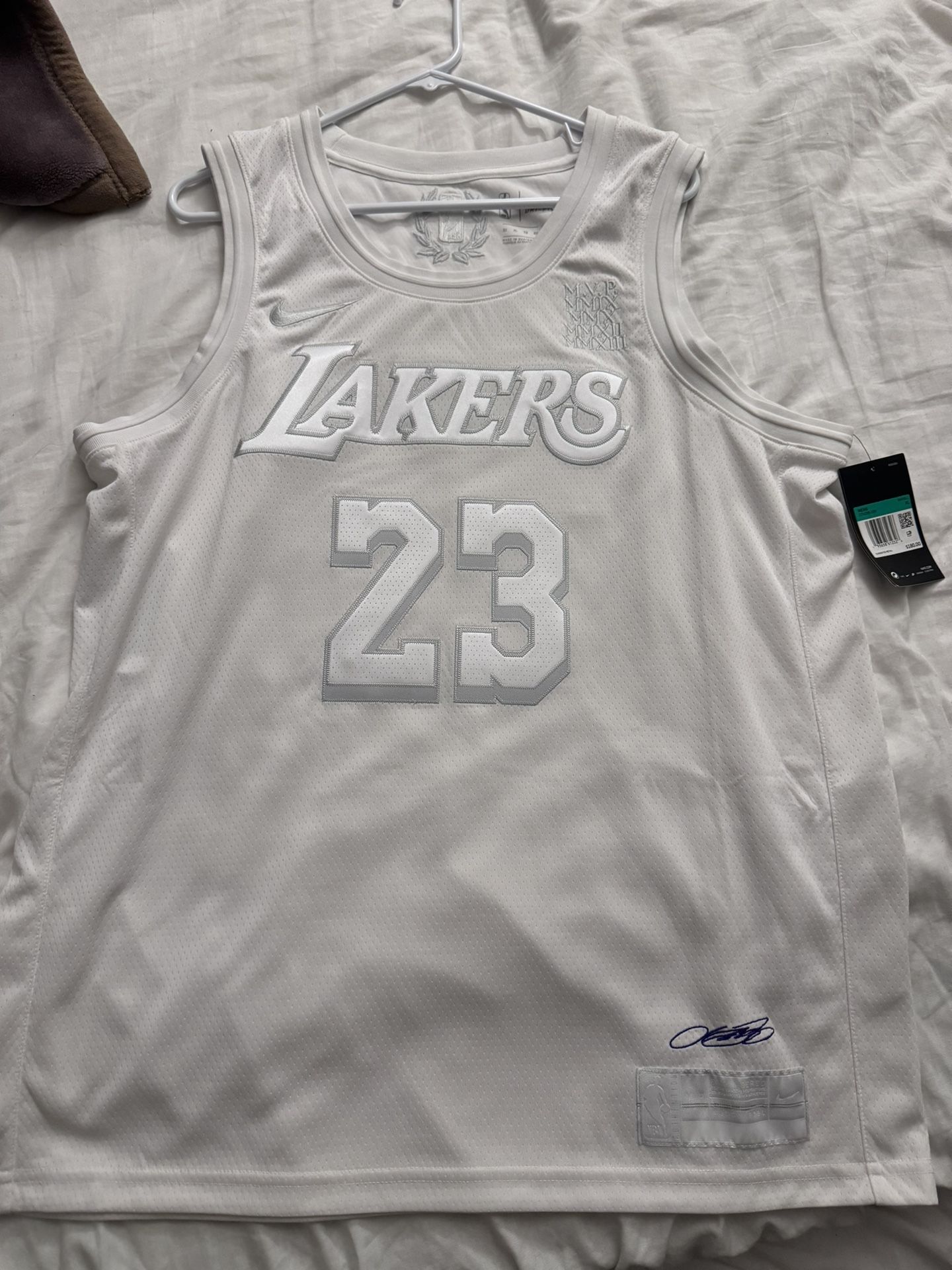 Nike NBA LA Lakers MVP LeBron James Jersey