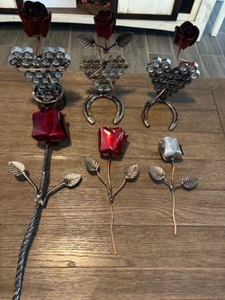 Metal Roses