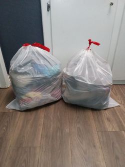 2 Large Bags of Plus Size Clothing (L, XL, 1X, 2X)