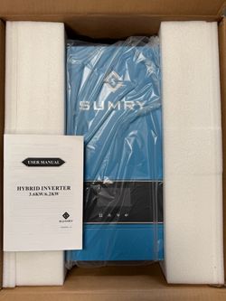 SUMRY Hybrid Solar Inverter Charger 3600W DC24V to AC110V Voltage Converter
