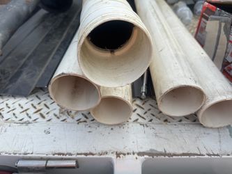 White PVC Pipes Lot /Drain pipe  3 inch