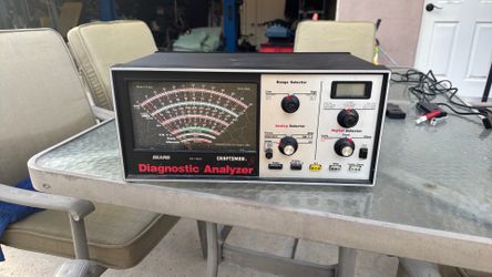 Vintage Sears Craftsman Diagnostic Analyzer 161.(contact info removed) w/ Test Leads & Accessories
