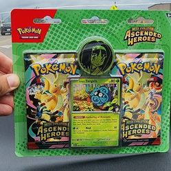 Ascended Heroes Blister Pack Tangela Dragonite Pikachu Pokemon tcg