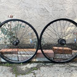 Bmx Fit Freecoaster 22 inch Wheelsets (Read Description)