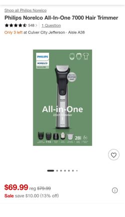 Philips Norelco all in one 7000