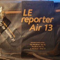 LE Reporter AIR 13 MacBook Laptop Bag