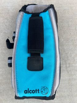 Small dog ALCOTT reflective life jacket vest floatation float blue