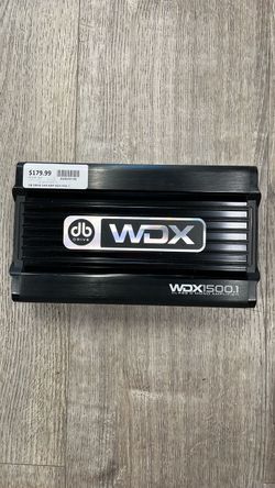 DB DRIVE 1500 Watt Amp (3156)