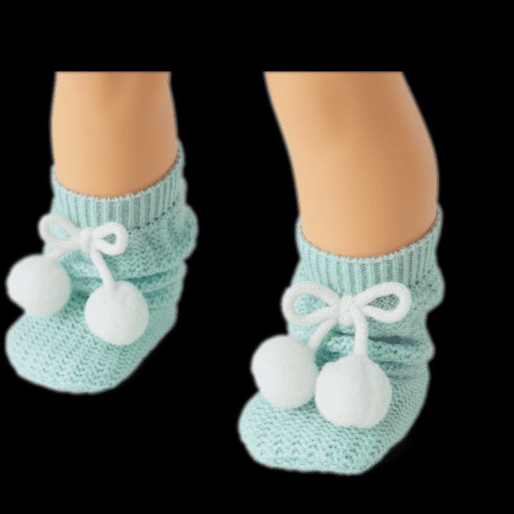 American Girl Doll socks footwear shoes blue pair toy game play
