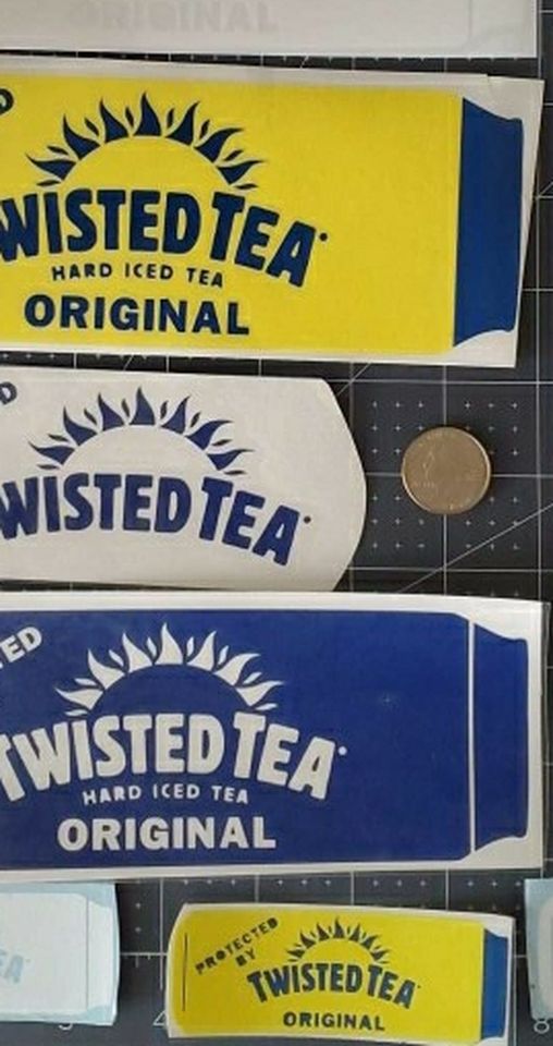 Protected By Twisted Tea Custom Vinyl Car Decal
