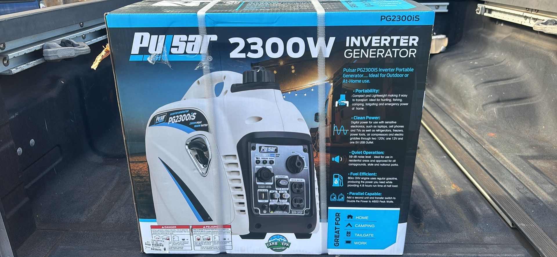 Pulsar 2300 Watt Generator