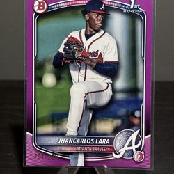 BP-126 Jhancarlos Lara 2025 Bowman - Prospects Fuchsia #/299
