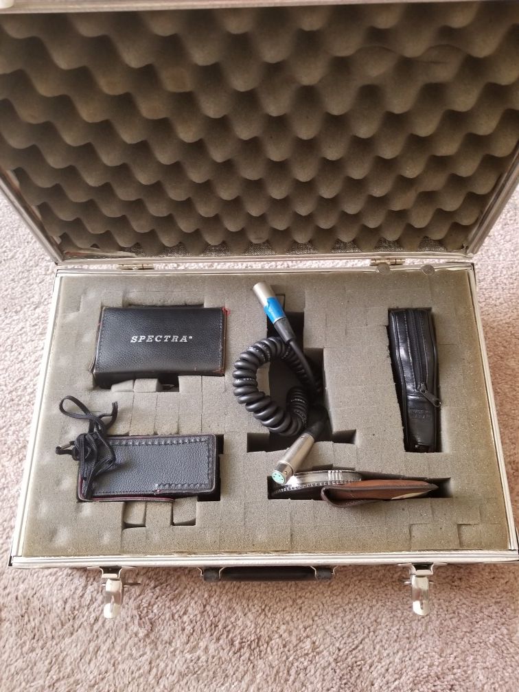 Spectra exposure meters, pentax spot meter, photo equipment good condition