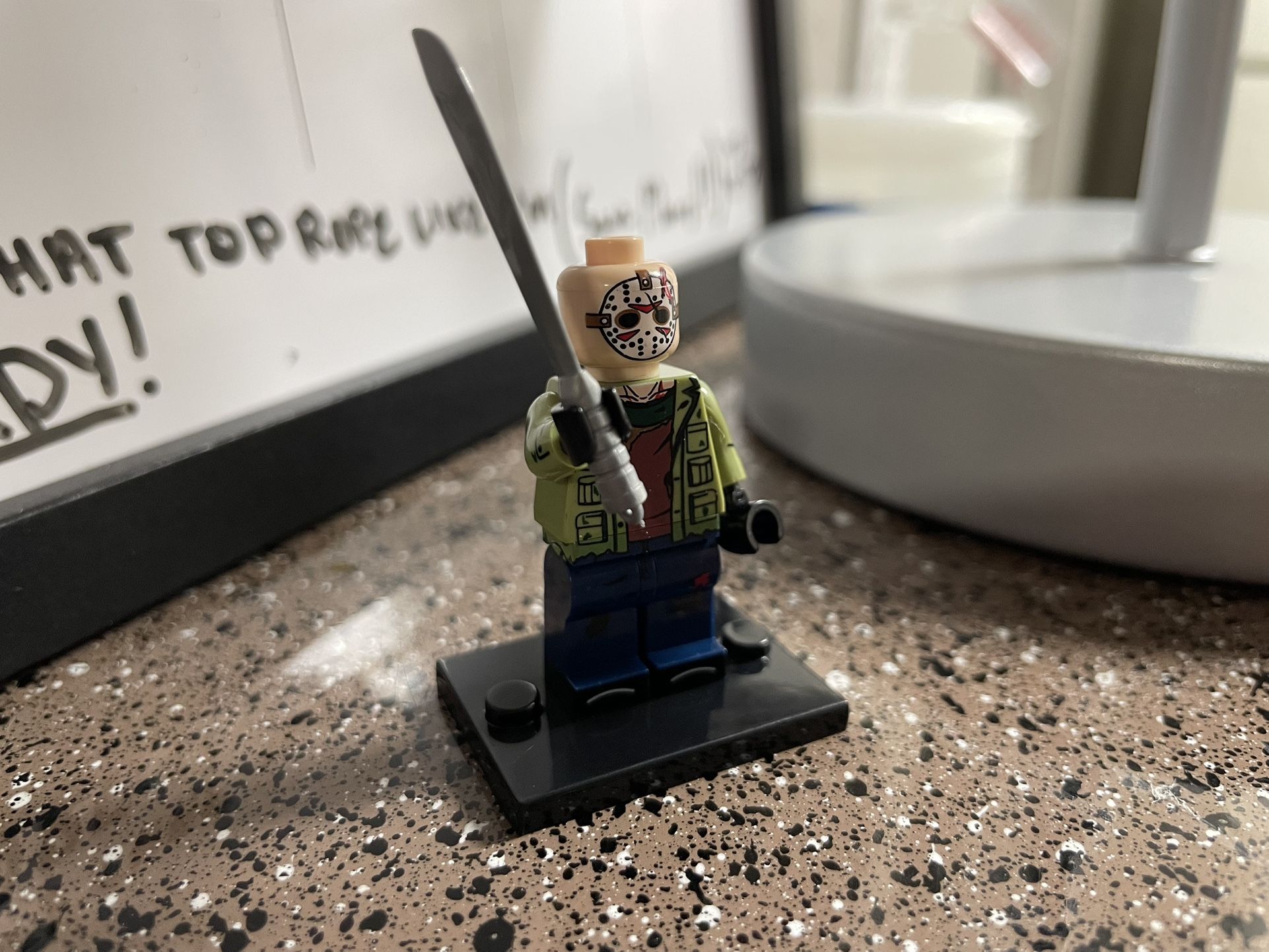 Custom Jason Voorhees Minifigure - Friday the 13th Horror