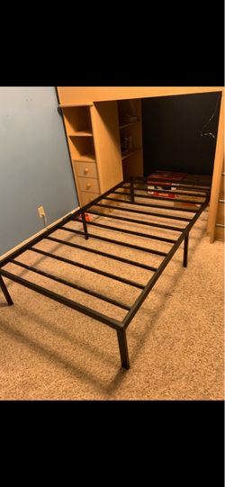 Twin Metal Platform Bed Frame