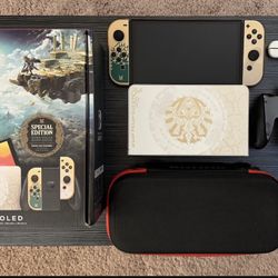 Nintendo Switch OLED Zelda Tears of Kingdom Edition