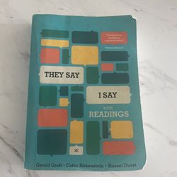 Book; They Say I Say 3E
