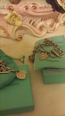Tiffany necklace and bracelet