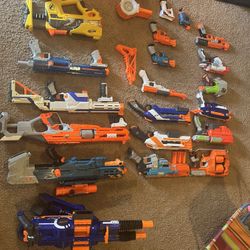 Nerf Gun Lot +ammo