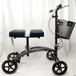 Drive Medical Steerable Knee Walker 796 Adjustable Knee Scooter for Foot & Ankle Injury