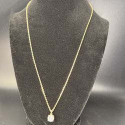 Set Chain And Charm 14k Gold 