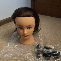 Mannequin Head with Hair