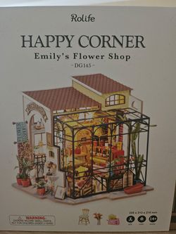 Rolife Happy Corner Emily's Flower Shop DG145