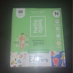 Newborn Hello Hello Diapers
