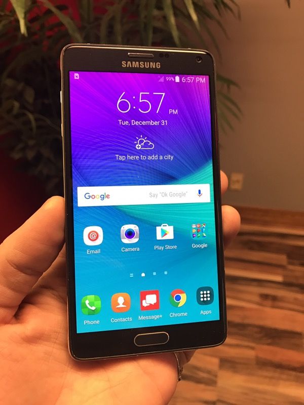 Unlocked note 4 Samsung