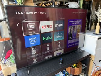 TCL 55” Smart Roku Tv 