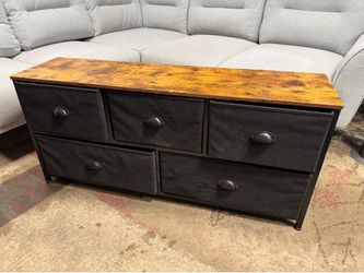 Five drawer storage table