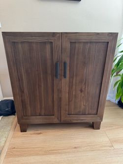 Walnut Wine Cabinet