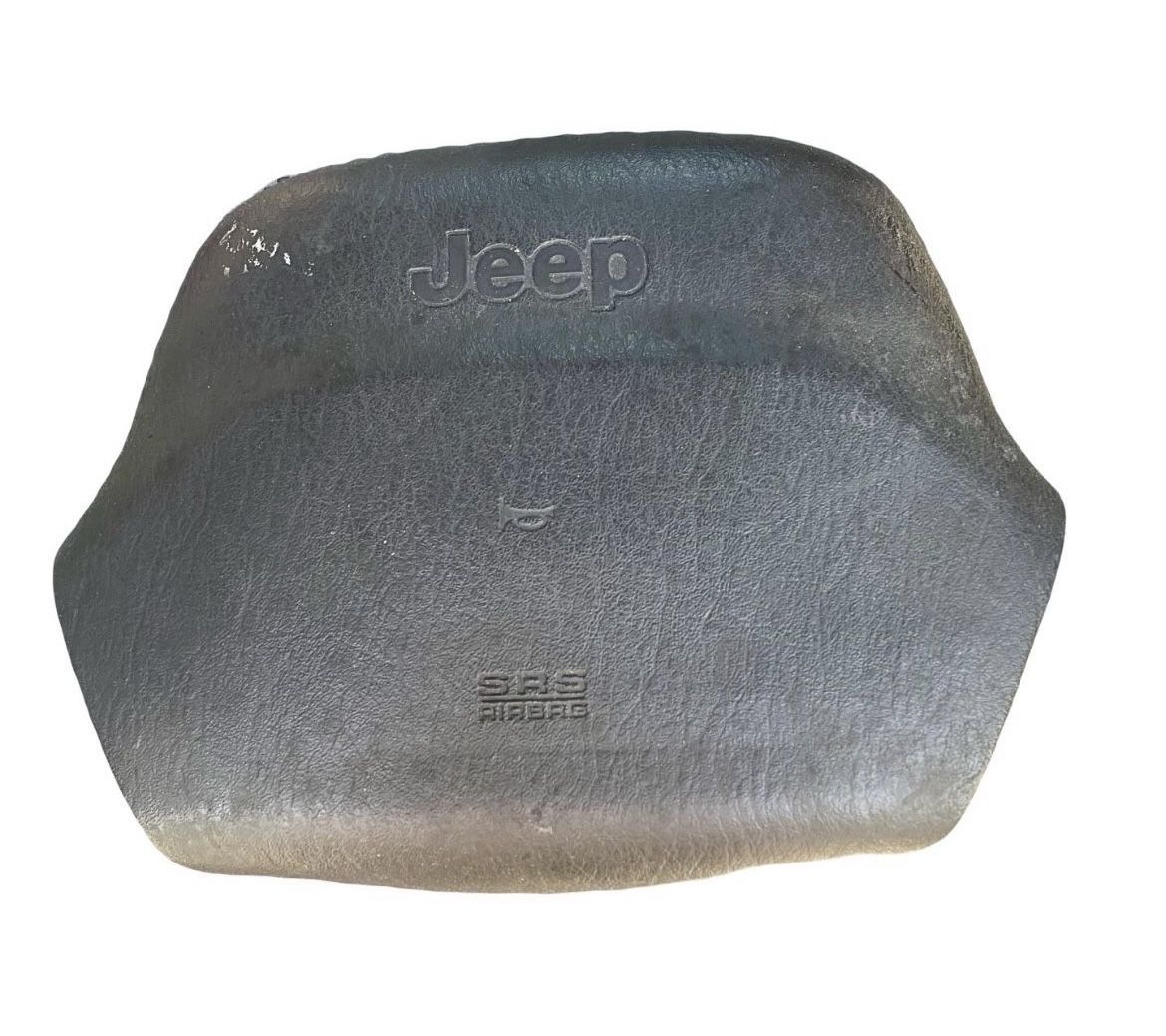 98-02 JEEP WRANGLER DRIVER LEFT LH STEERING WHEEL SRS AIR BAG
