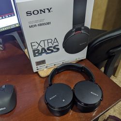 Sony MDR-XB950B1 Extra Bass Wireless Stereo  Bluetooth Headset 