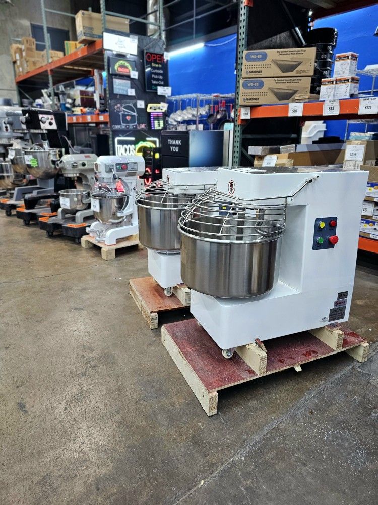 Different Size Mixers Dough Mixers Available