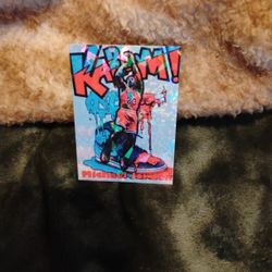 CUSTOM MICHAEL JORDAN KABOOM TRADING CARD CRACKED ICE 