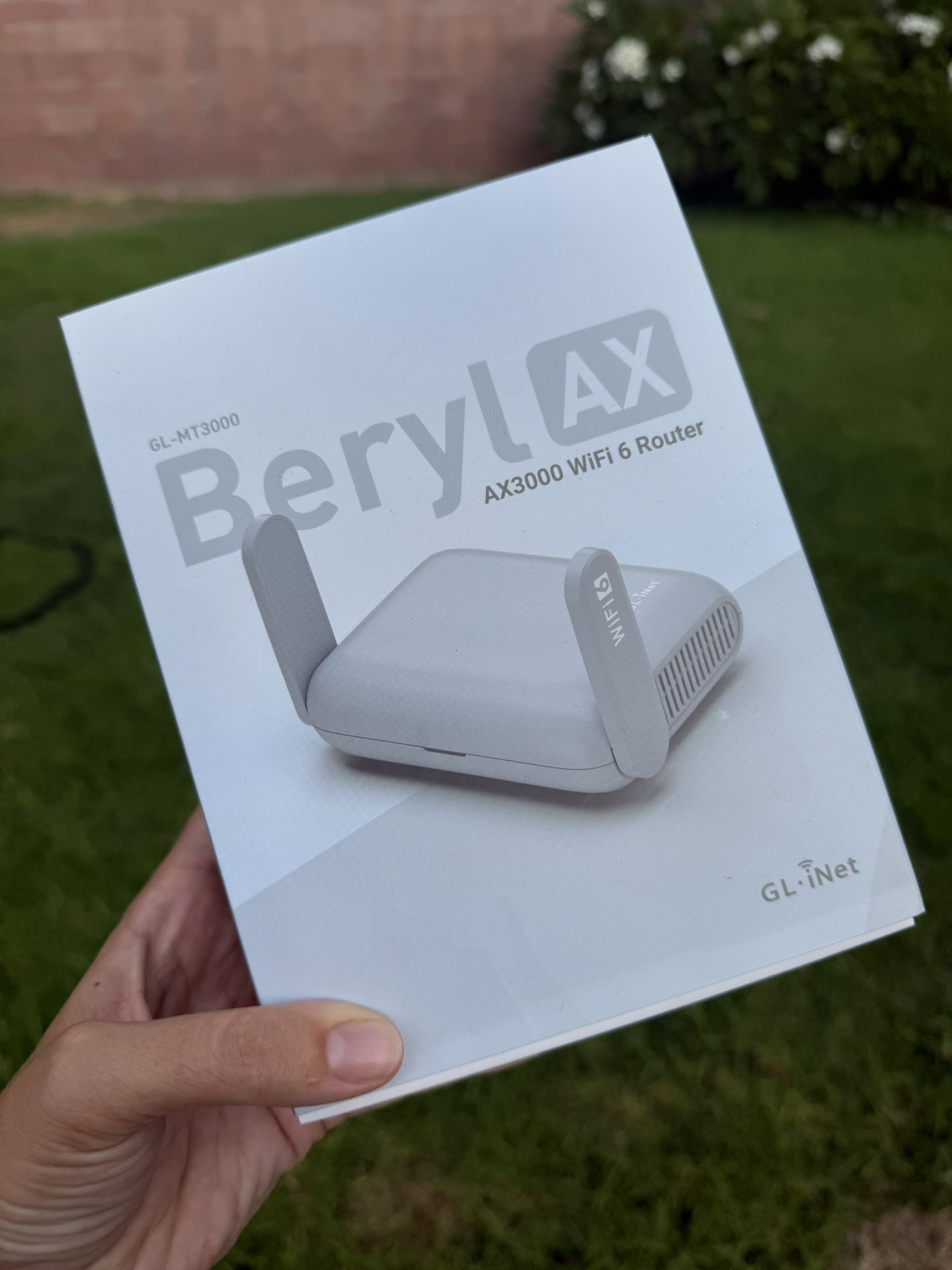 GL.iNet GL-MT3000 (Beryl AX) Portable Travel Router, Pocket Wi-Fi 6 Router