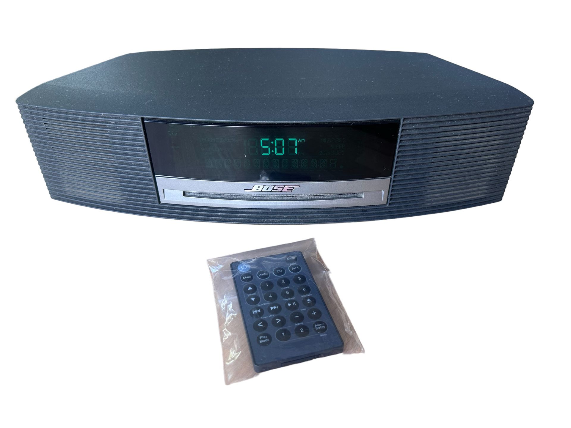 BOSE Wave Music System AM FM Radio Stereo Speaker Sound System w/ Remote CD AWRCC1 Black