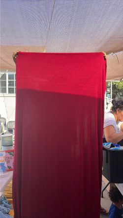 6 and 7ft wine burgundy red backdrop covers.